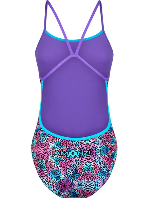 Girls Feline Wild One Piece