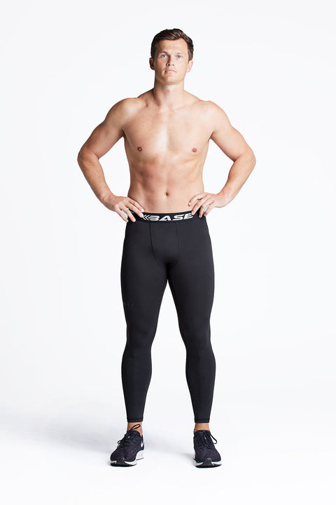 BASE Men's Recovery Tights - Black