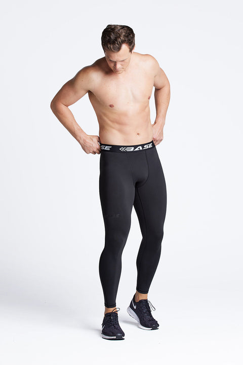 BASE Men's Recovery Tights - Black