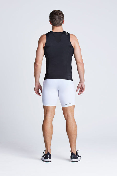 BASE Men's Endurance Compression Shorts - White
