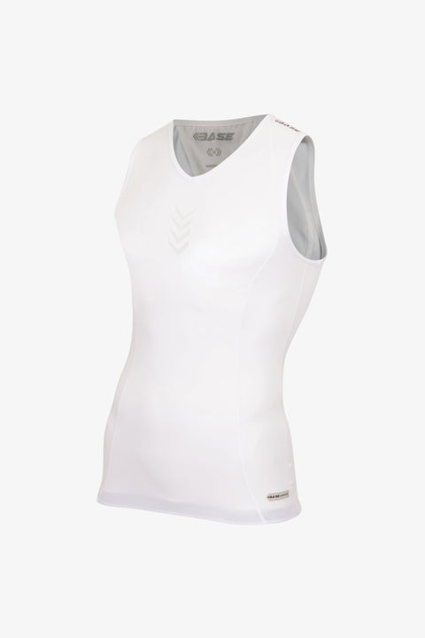 BASE Men's Compression Vest - White