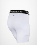 BASE Women's Compression Shorts- White - back view