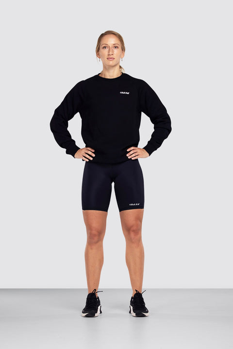 BASE Unisex Crew Neck Sweater - Black