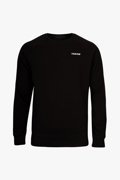 BASE Unisex Crew Neck Sweater - Black