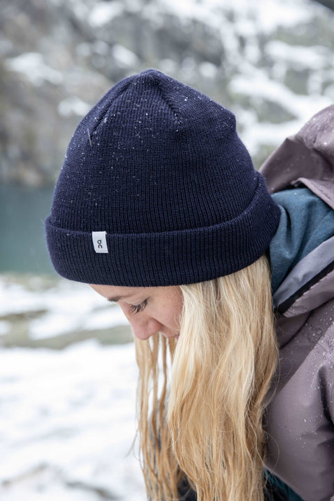 On Running Merino Beanie Navy
