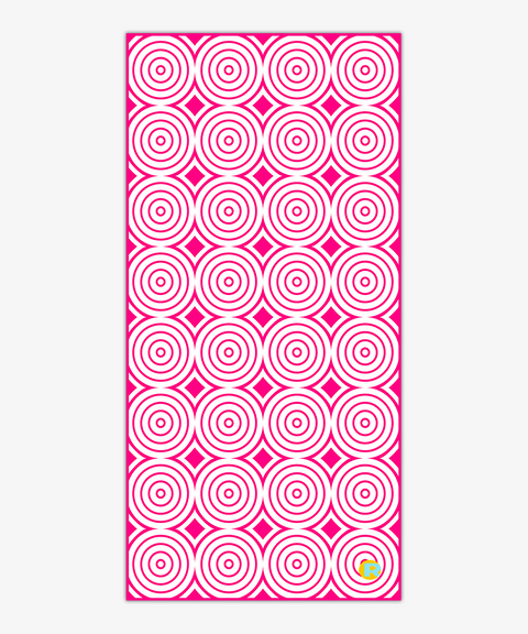 Sand Free Beach Towel - Cheeky Pink