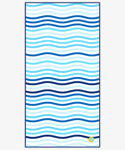 Extra Large Sand Free Beach Towel - The Tides