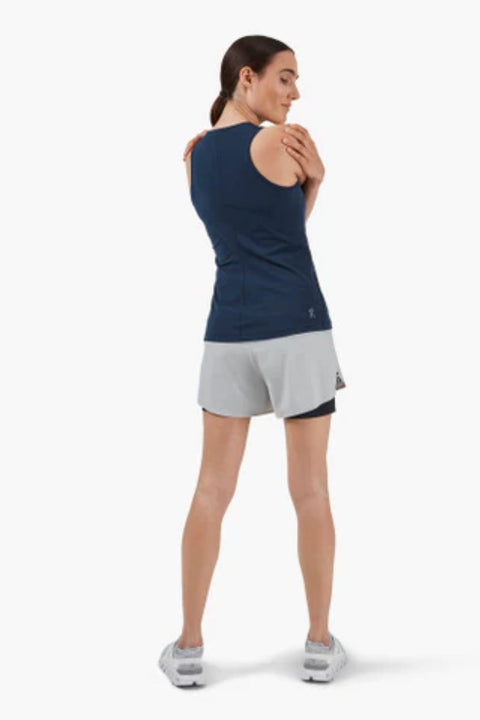On Running Women's Running Shorts Glacier/Black