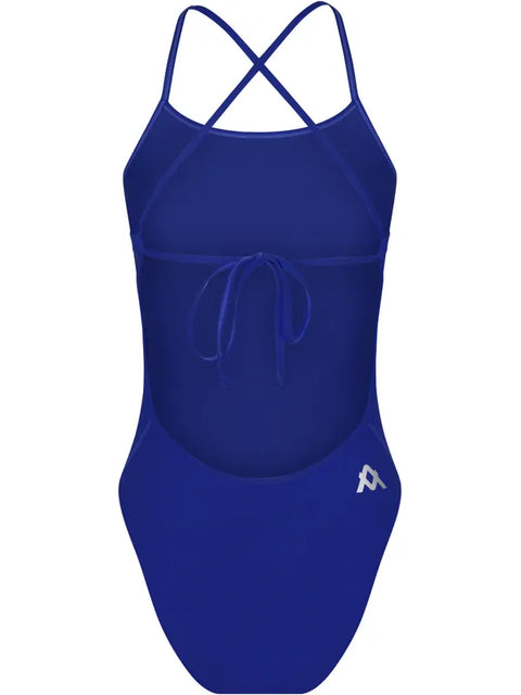 Girls Sapphire Tie Back One Piece
