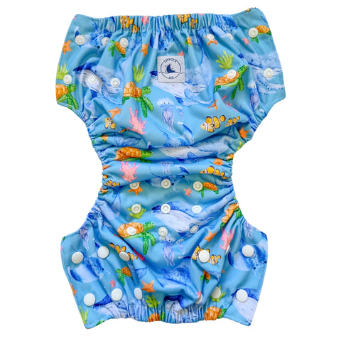 Reusable Swim Nappy Ocean